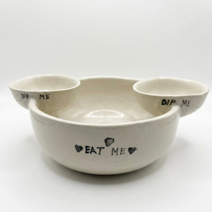 Dip Me Ceramic Snack Bowl