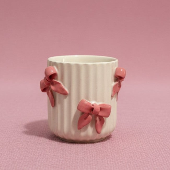 Pink Ribbon Cute Aesthetic Tumbler