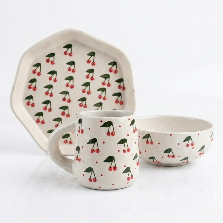 Cherry Charm Breakfast Set
