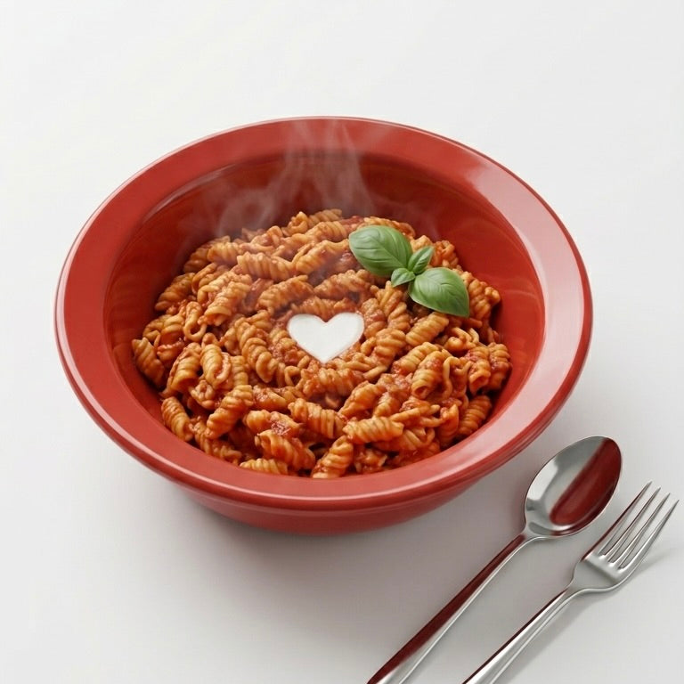 Red Heart Pasta Bowl