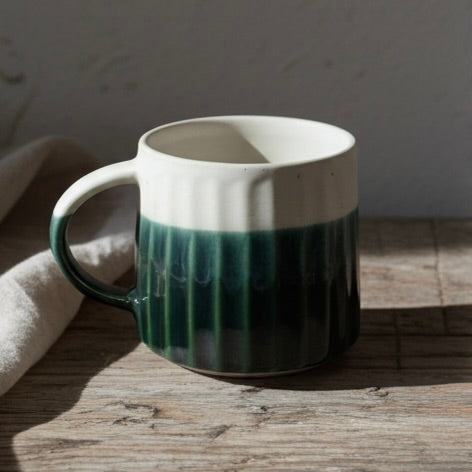 The Forest Dip Fluted Mug