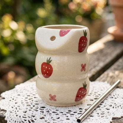 Strawberry Bubble Cute Tumbler