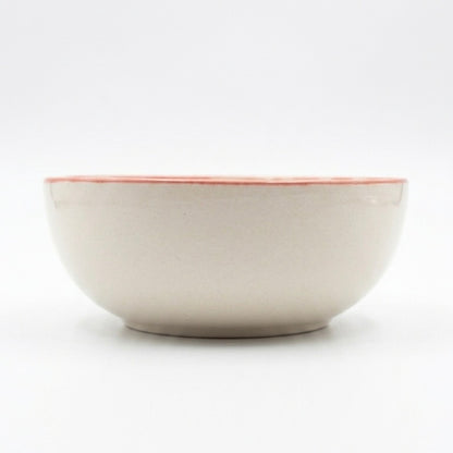 Strawberry Swirl Ceramic Bowl