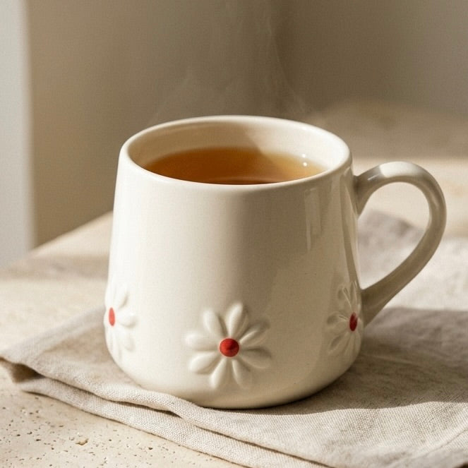 Daisy Bloom Ceramic Mug