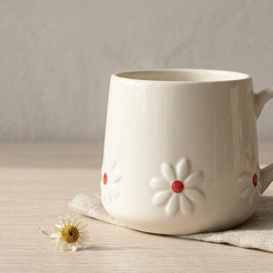Daisy Bloom Ceramic Mug