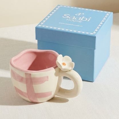 The Pink Daisy Blossom Cup