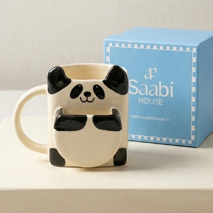 Cute Panda With Pocket Ceramic Mug